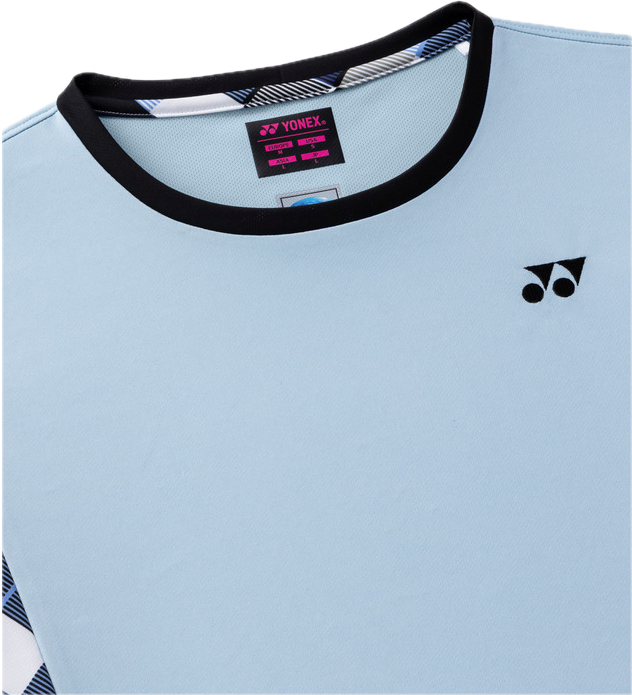 YONEX Women's game shirt. 20987 Pastel blue (664)/ made in Japan/ Badminton Tennis Training Tee AU