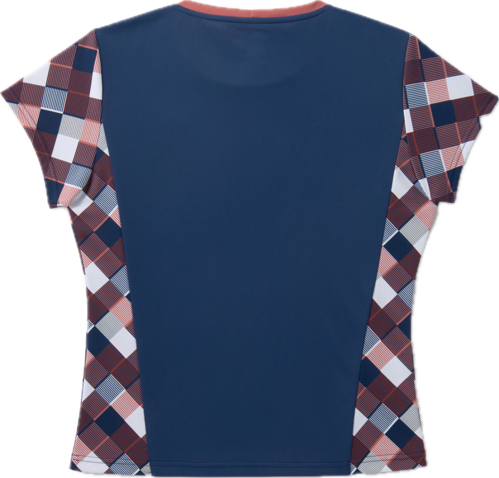 YONEX Women's game shirt. 20987 Dark Navy (554)/ made in Japan/ Badminton Tennis Training Tee AU
