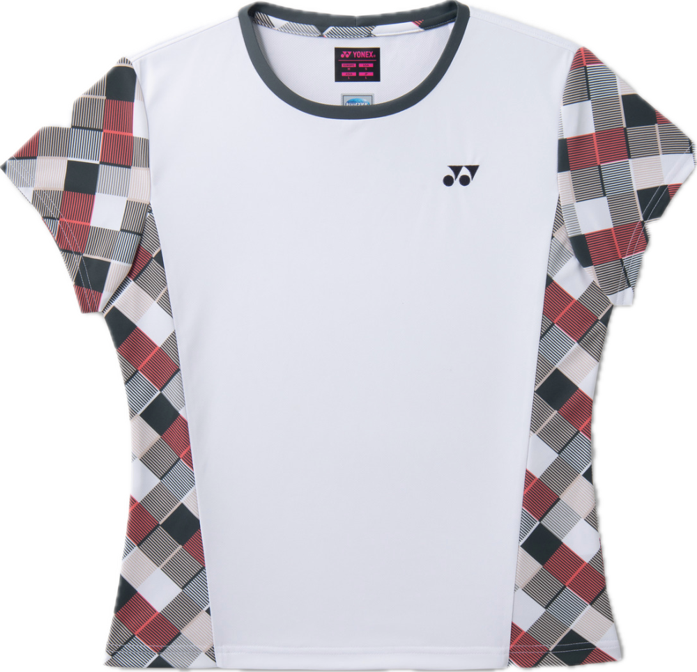 YONEX Women's game shirt. White (011)/ made in Japan/ Badminton Tennis Training Tee AU