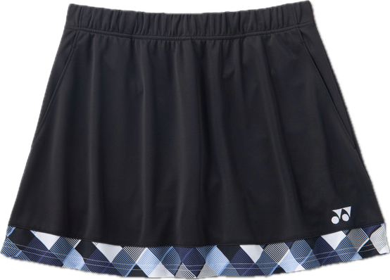 YONEX Women's skirt (with inner spats). 26206 /made in Japan /Color: Black (007)