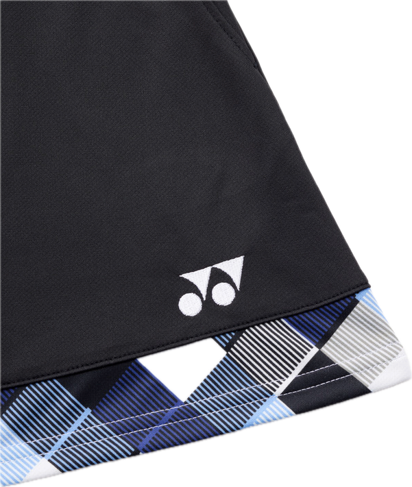 YONEX Women's skirt (with inner spats). 26206 /made in Japan /Color: Black (007)