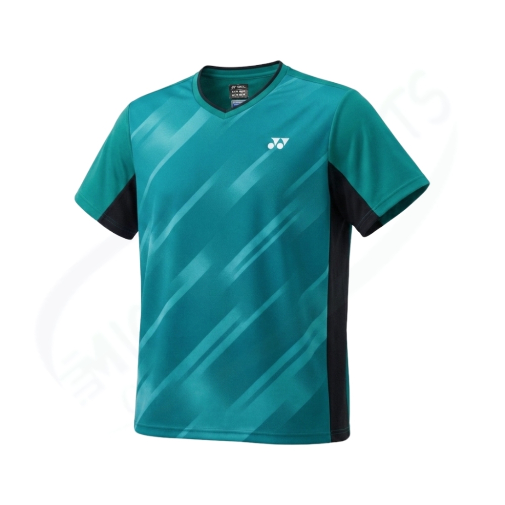 YONEX Unigame shirt. 10745 Peacock Green (502)/ made in Japan/ Badminton Tennis Training Tee AU