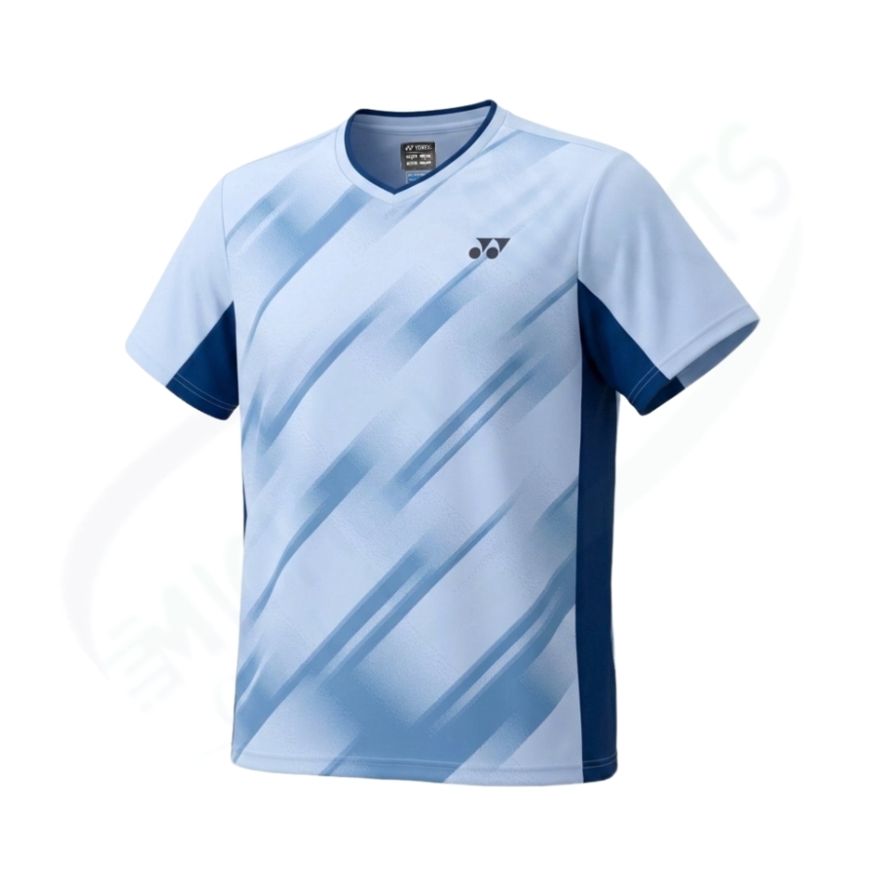 YONEX Unigame shirt. 10745 Pastel blue (664) / made in Japan/ Badminton Tennis Training Tee AU