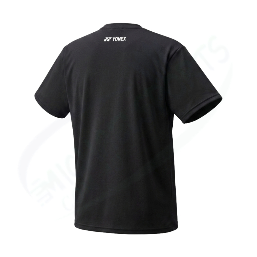 YONEX 16896Y UNISEX TSHIRT black color made in Japan