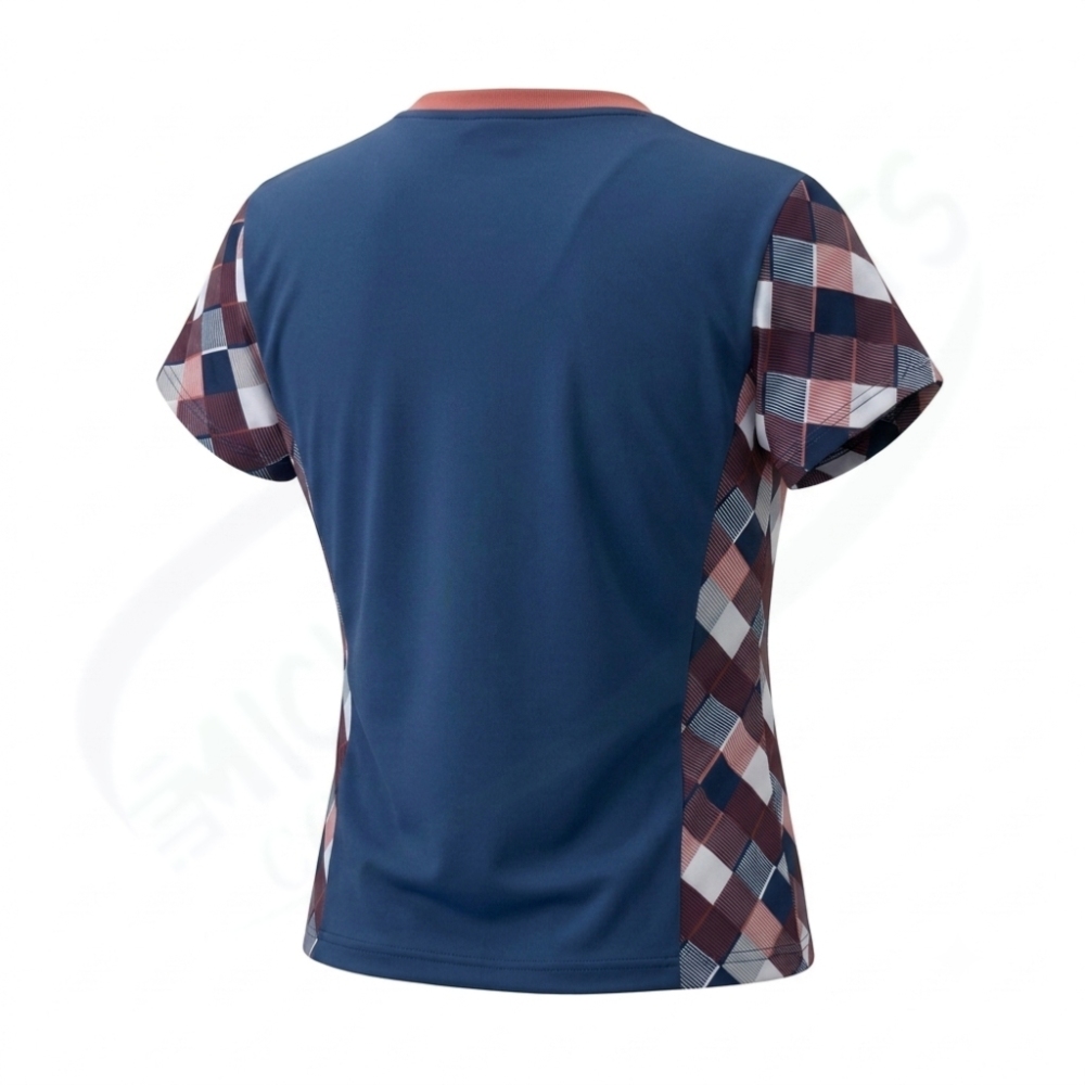 YONEX Women's game shirt. 20987 Dark Navy (554)/ made in Japan/ Badminton Tennis Training Tee AU