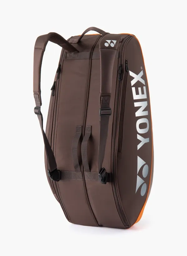 YONEX PRO RACQUET BAG /Tennis Sports Bag (6pcs) Espresso Brown Color BA92426