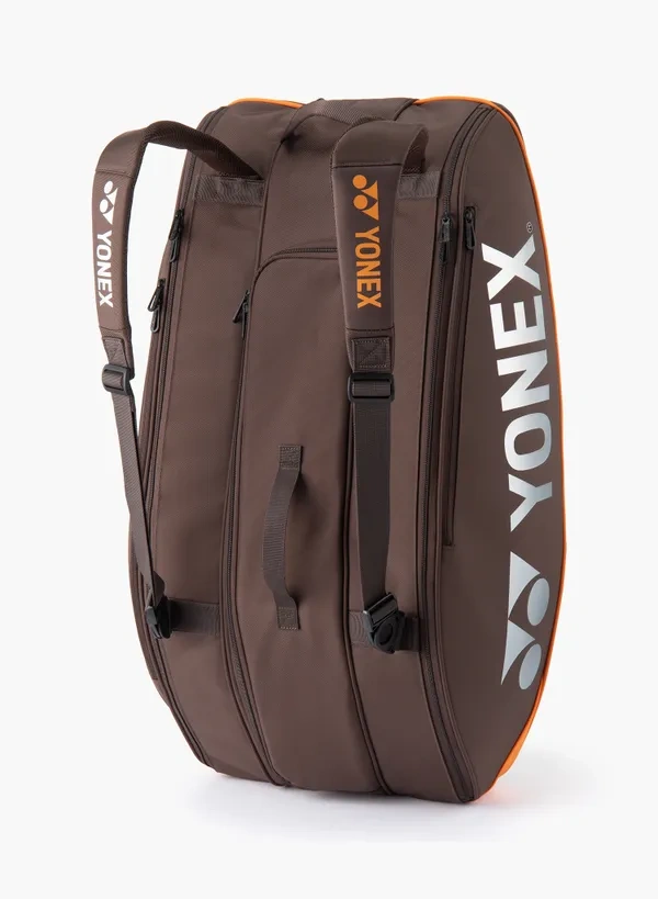 YONEX Pro Racquet Badminton/ Tennis Sports Bag (9pcs) BA92429EX (Espresso Brown)