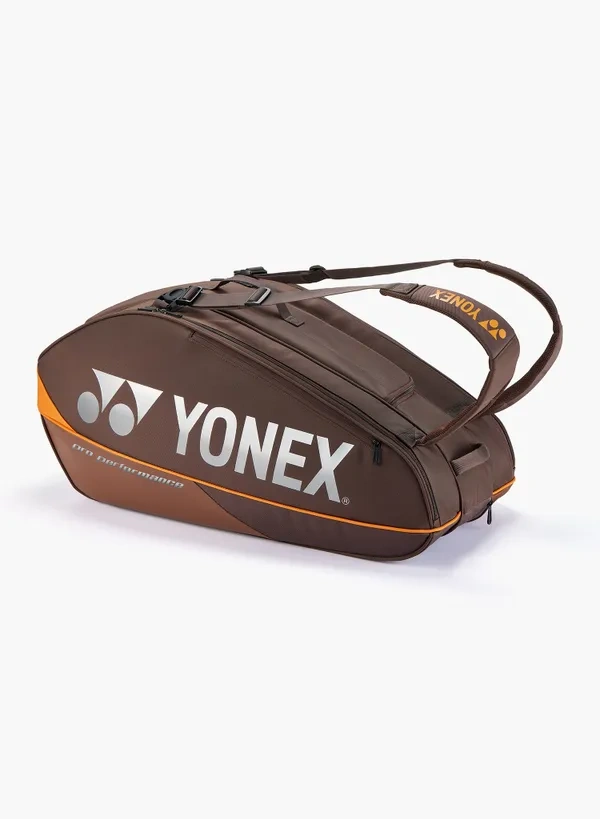 YONEX Pro Racquet Badminton/ Tennis Sports Bag (9pcs) BA92429EX (Espresso Brown)