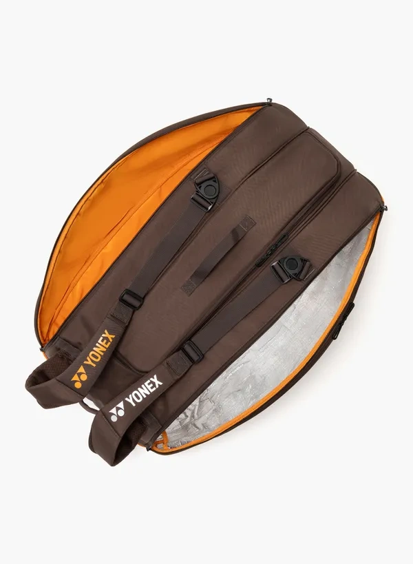 YONEX Pro Racquet Badminton/ Tennis Sports Bag (9pcs) BA92429EX (Espresso Brown)