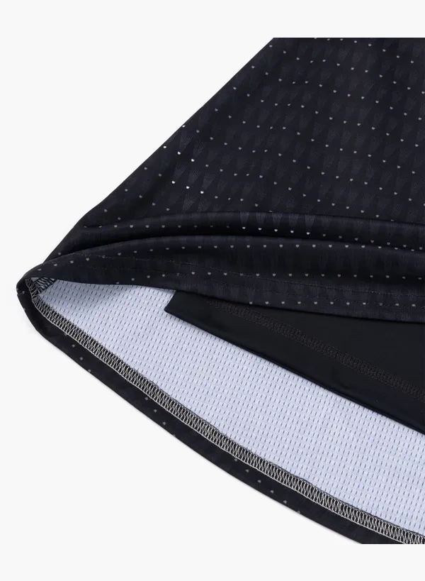 YONEX Women's skirt (with inner spats).26189 Color:Black (007)