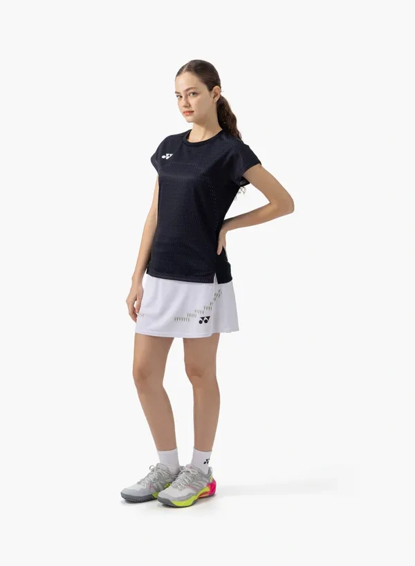YONEX Women's skirt (with inner spats).26189 Color:White (011)