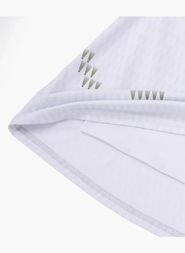 YONEX Women's skirt (with inner spats).26189 Color:White (011)