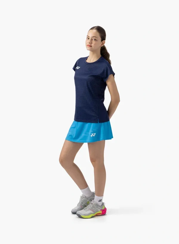 YONEX Women's skirt (with inner spats).26189 Color:Venus Blue (322)
