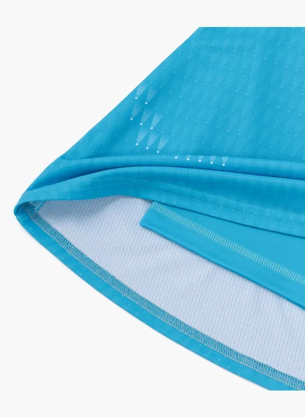 YONEX Women's skirt (with inner spats).26189 Color:Venus Blue (322)
