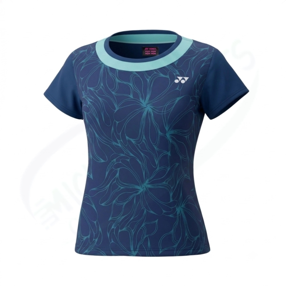 YONEX Women's game shirt. 20988 | Japan Made, KOREA/An Se Young DARK NAVY color