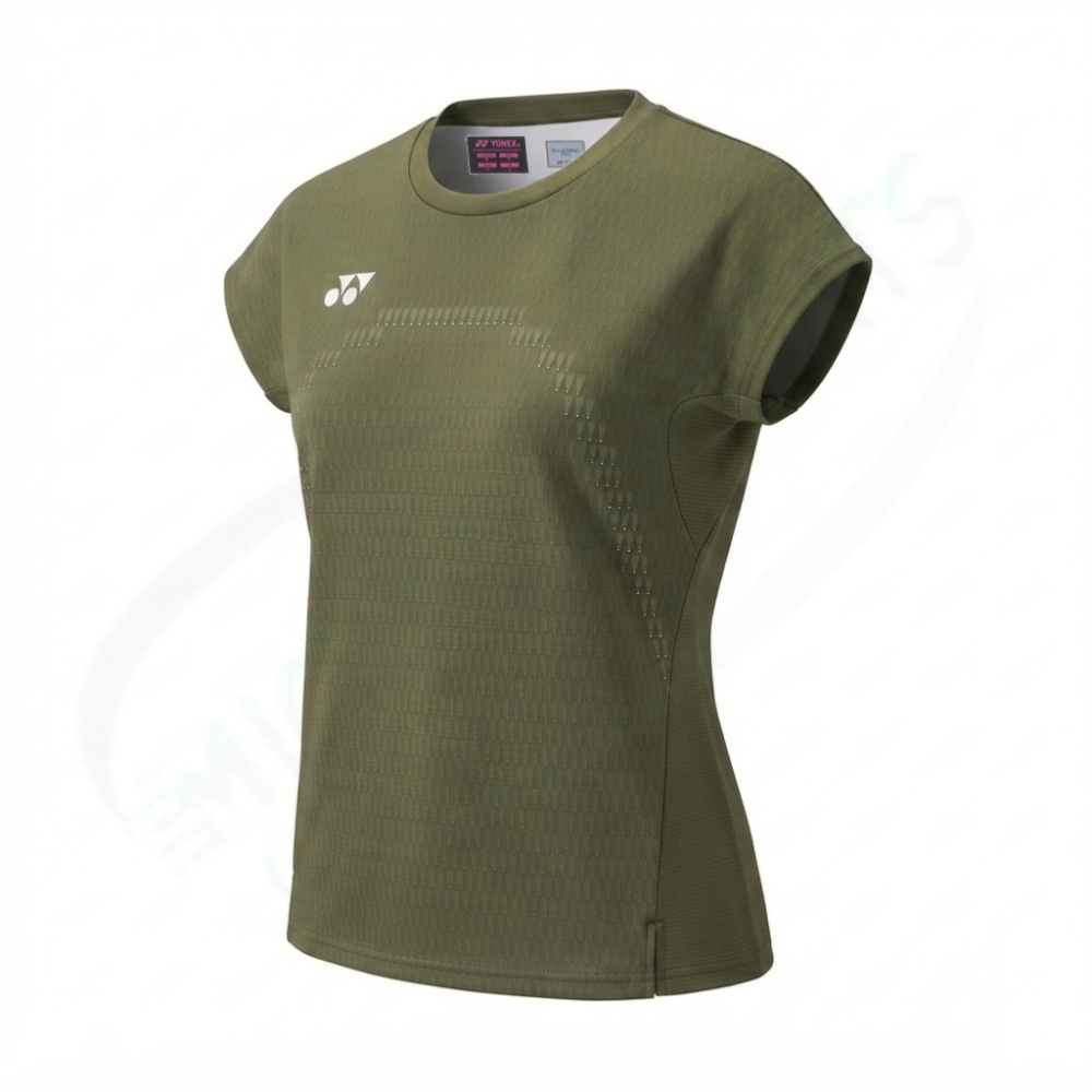 YONEX Women's game shirt.20952 Khaki(191)