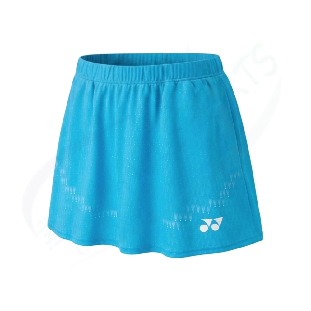 YONEX Women's skirt (with inner spats).26189 Color:Venus Blue (322)