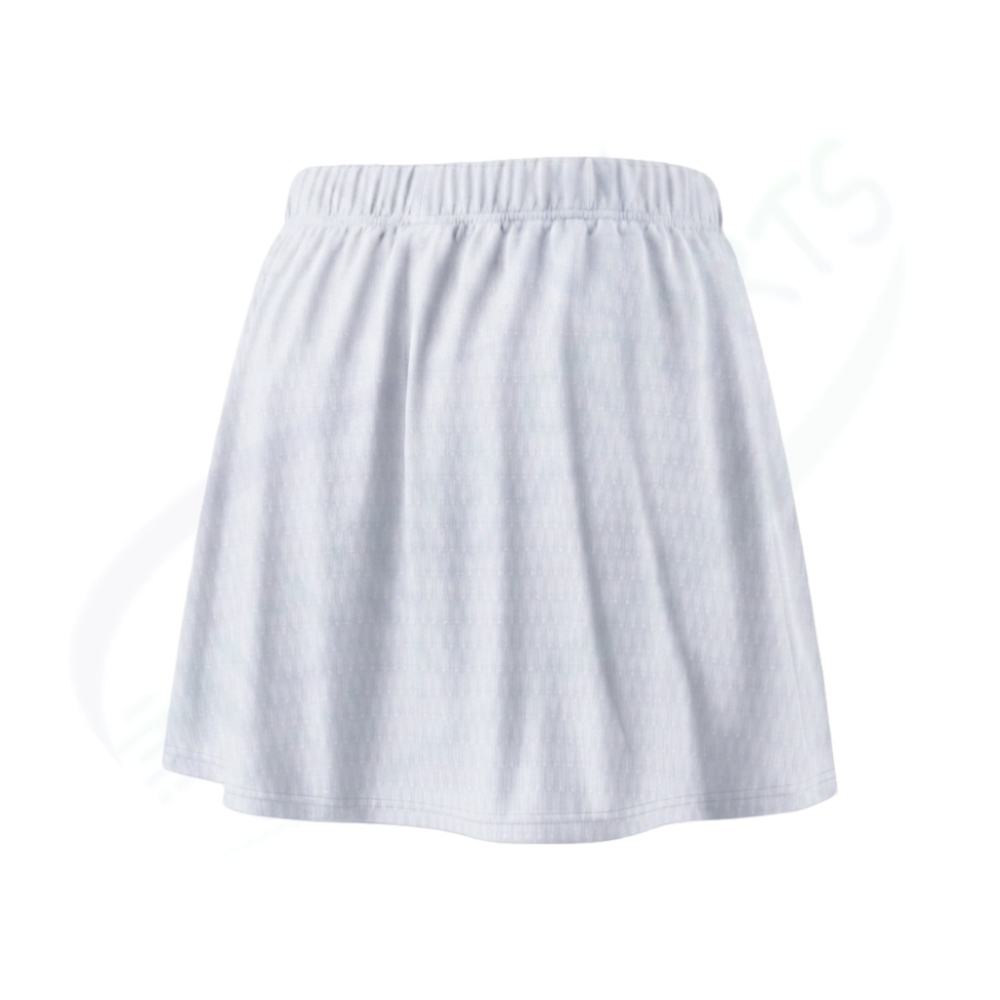 YONEX Women's skirt (with inner spats).26189 Color:White (011)