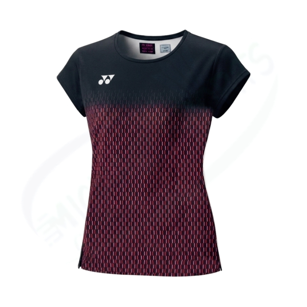 Yonex 20943EX Women Crew Neck Shirt Black color