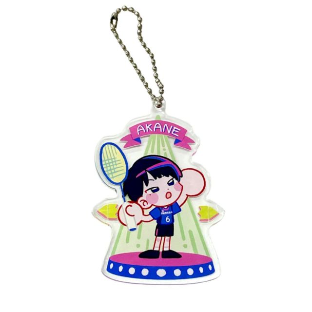 Player illustration acrylic key chain (Yamaguchi Akane ver.)OT_0090 made in Japan