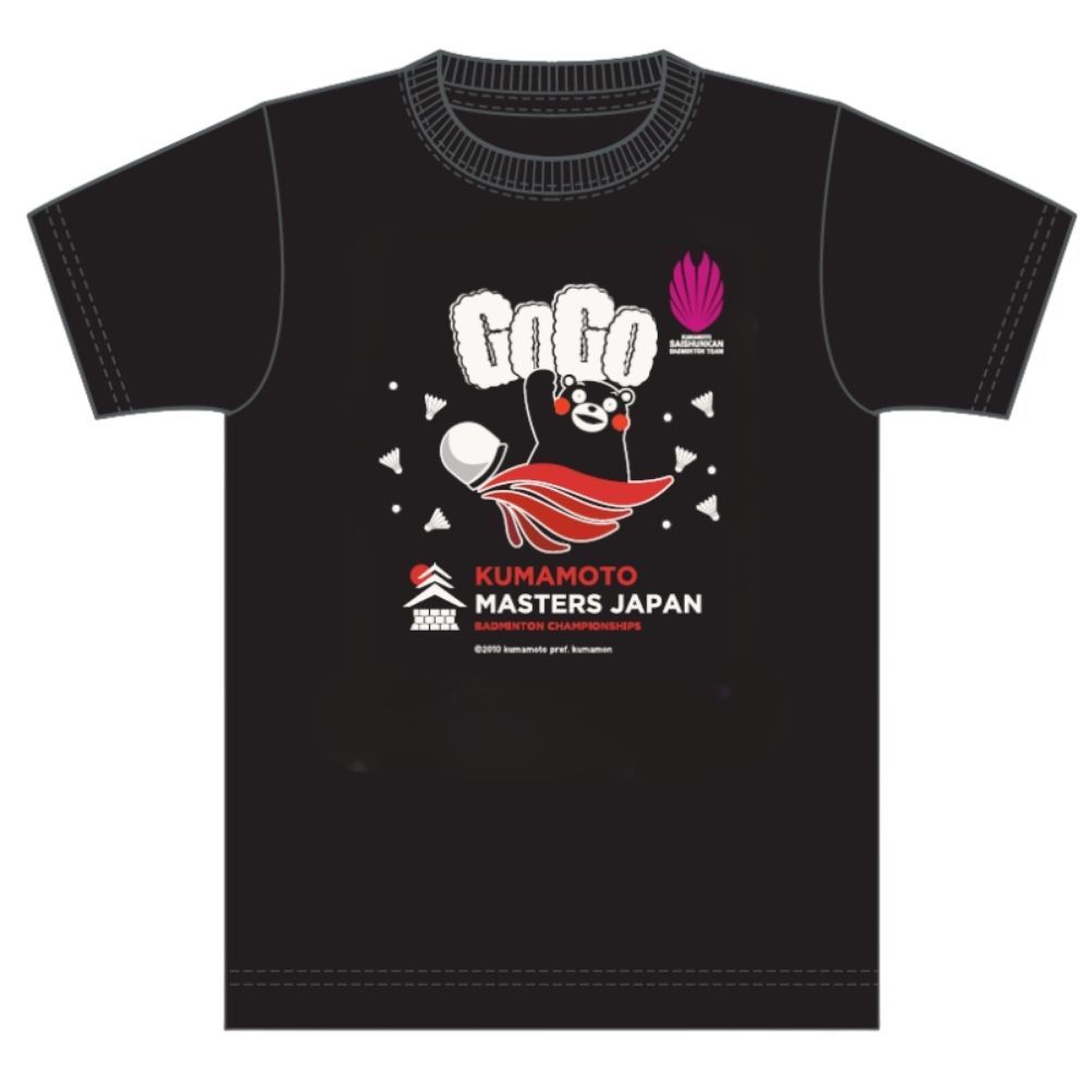 Kumamoto Masters Japan 2025 GOGO T-shirt Kumamon ver. TS_0097