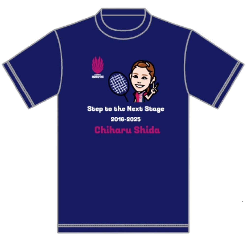 Chihiro Shida Graduation Commemorative T-Shirt T-shirt TS_0125| Badminton Casual Graphic Tee
