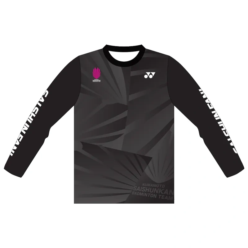 Zaichunguan Pharmaceutical Badminton Team Logo Long-sleeved Shirt 2024 Edition