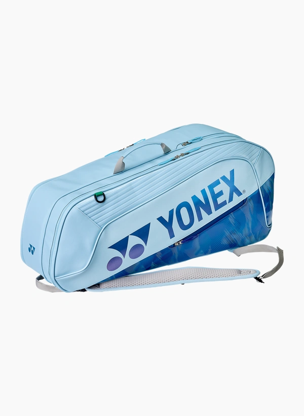 Yonex BA02626 Sky Blue color  6pcs Expert Tournament racquet bag Delivery Free