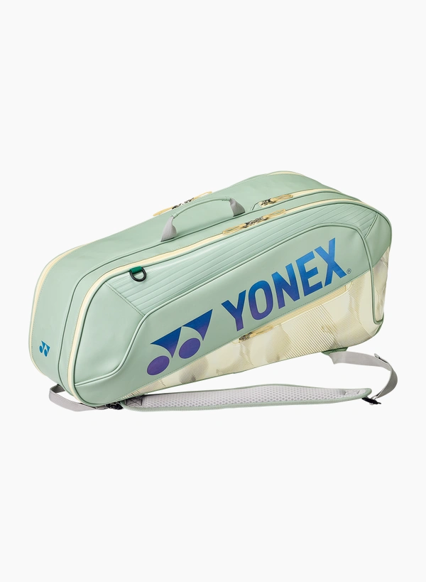 Yonex BA02626 Smoke Green color  6pcs Expert Tournament racquet bag Delivery Free