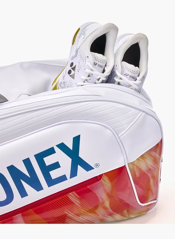 Yonex BA02626 White color  6pcs Expert Tournament racquet bag Delivery Free