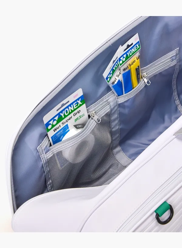 Yonex BA02626 White color  6pcs Expert Tournament racquet bag Delivery Free