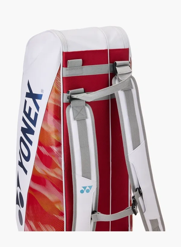 Yonex BA02626 White color  6pcs Expert Tournament racquet bag Delivery Free