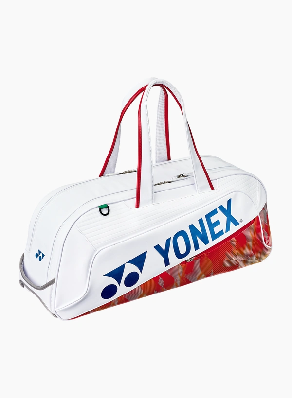 YONEX BA02631 Expert Racquet bag  White color  Delivery Free