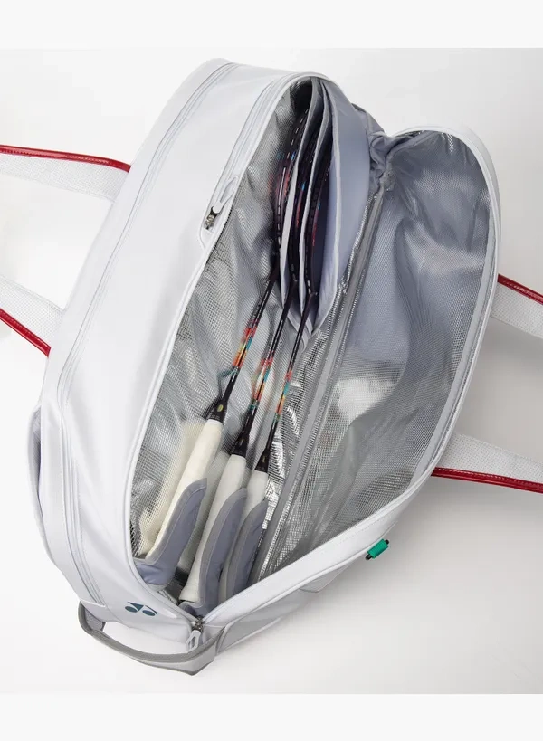 YONEX BA02631 Expert Racquet bag  White color  Delivery Free