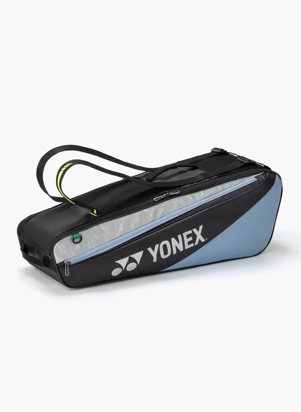 Yonex Club Series Badminton/ Tennis Racquet Bag 6 PCS Black / Blue color DELIVERY FREE