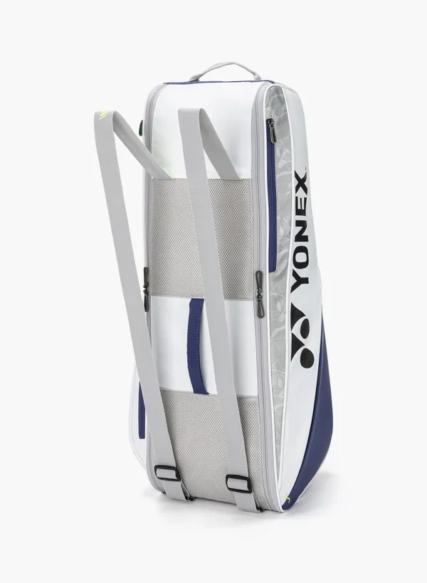 Yonex Club Series Badminton/ Tennis Racquet Bag 6 PCS White / Blue color DELIVERY FREE