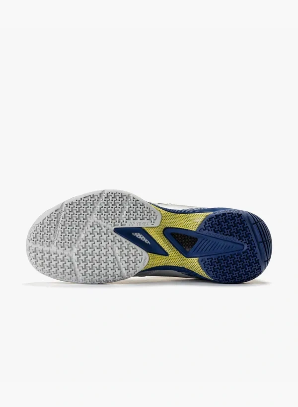 2026 YONEX Power Cushion 65Z VA WIDE Unisex  Fit Badminton Shoes Silver / Navy color