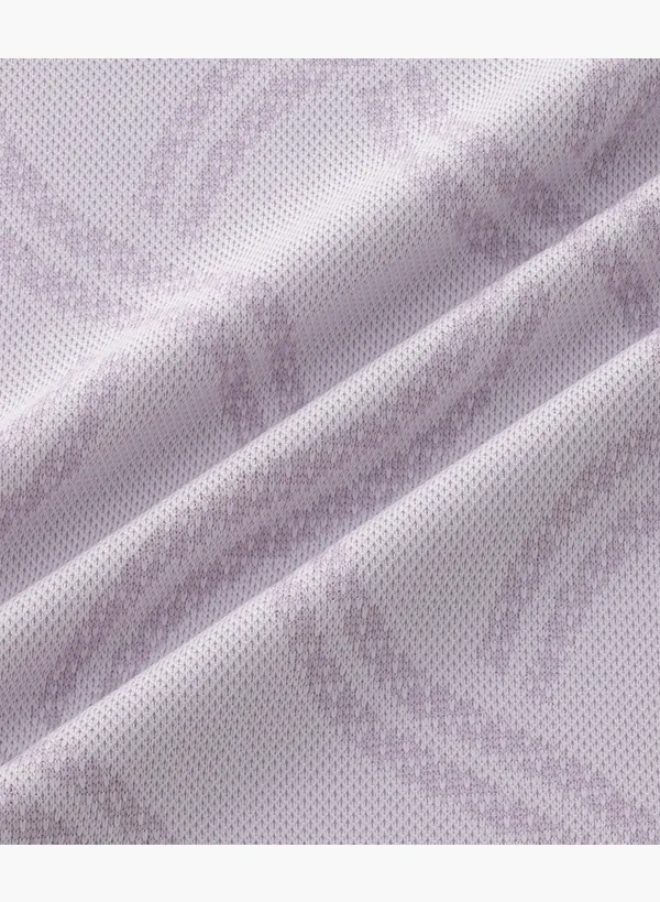 YONEX 10716YX MENS CREW NECK SHIRT Pale Lilac made in Japan