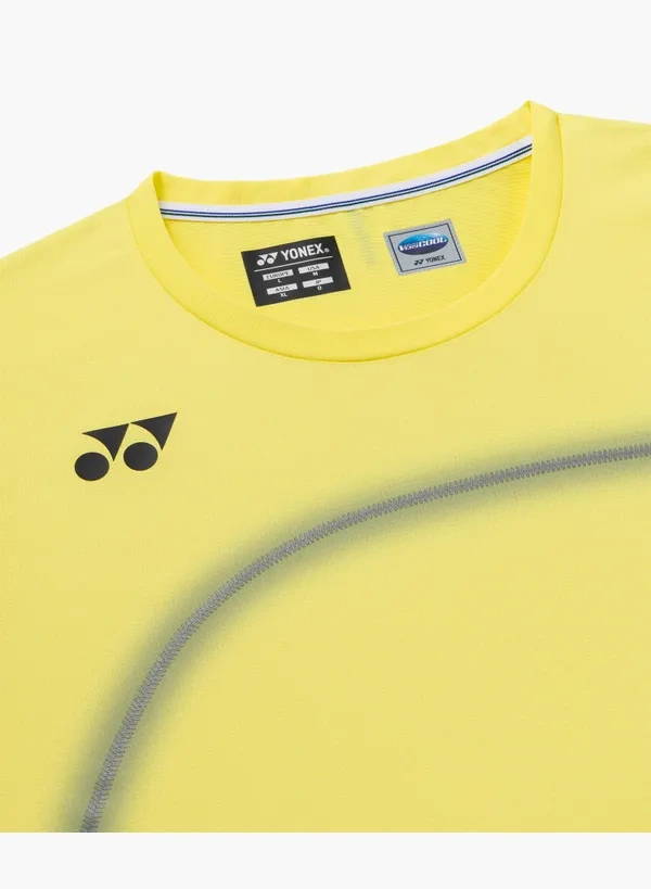 YONEX 10719YX MENS SLEEVELESS TOP Pale Yellow color made in Japan
