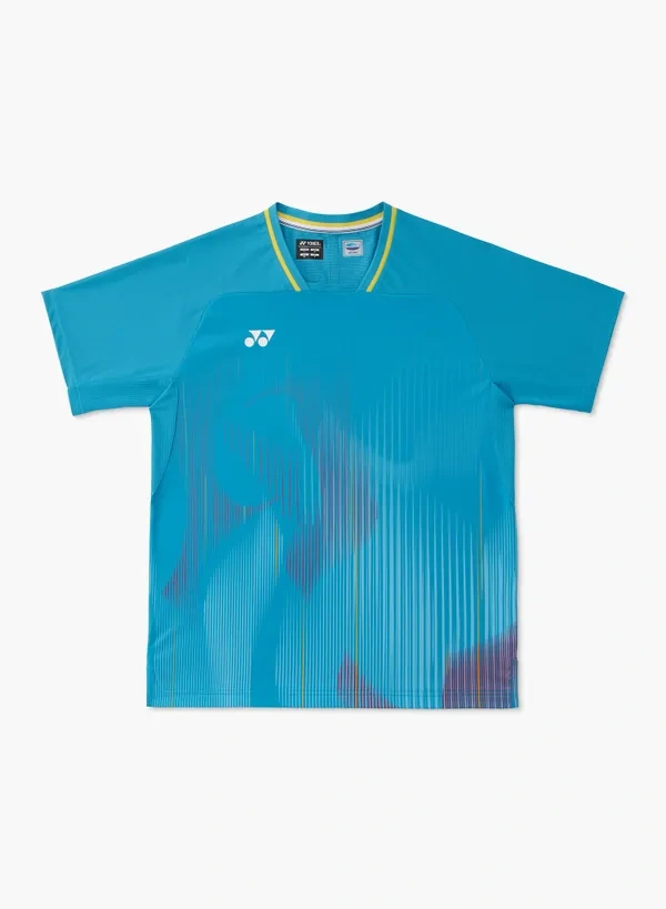 YONEX 10735YX MENS CREW NECK SHIRT  DEEP SKY Made in Japan