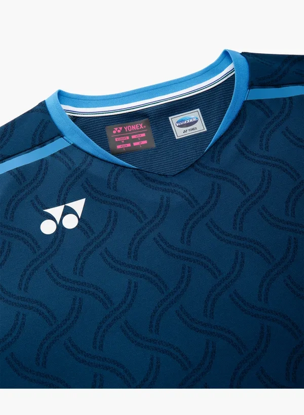 YONEX 20948YX WOMENS CREW NECK Indigo Blue color | Japan Made