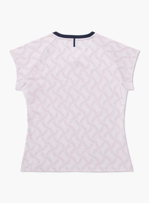 YONEX 20948YX WOMENS CREW NECK Pale Lilac color | Japan Made