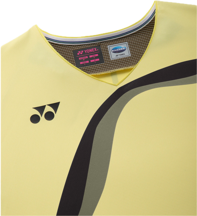 YONEX Women's Game Shirt.20949YX Pale Yellow (370) | Japan Made