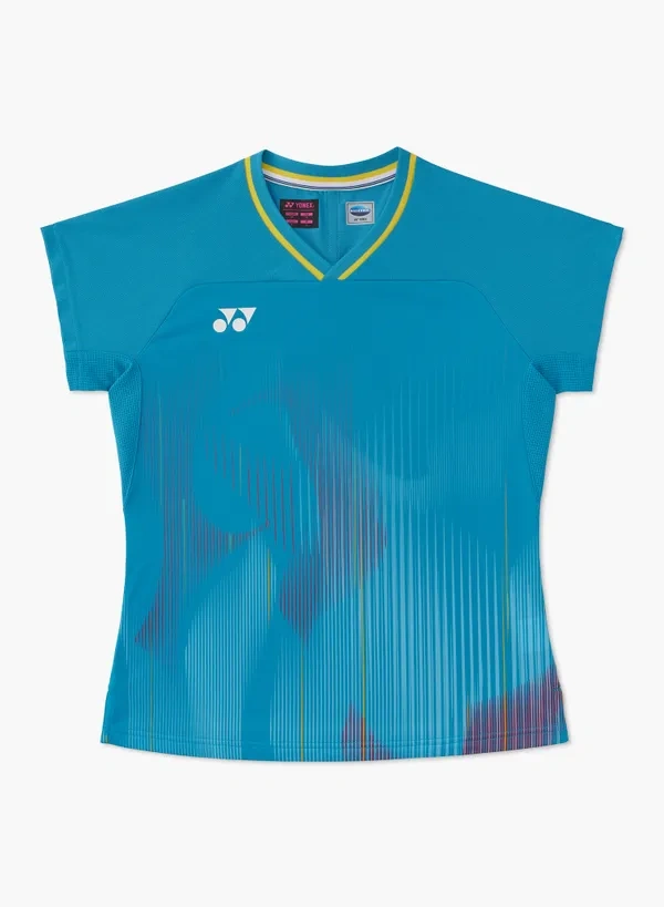 YONEX 20966YX WOMENS CREW NECK  SHIRT Deep Sky color Made in Japan