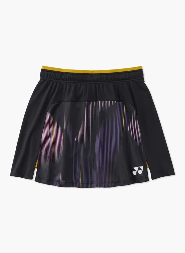 YONEX 26196YX WOMENS SKIRT (WITH INNER SHORTS) BLACK color ,delivery free, made in Japan