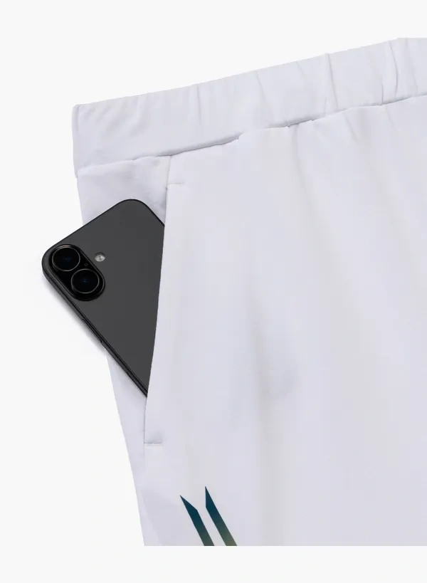 YONEX 15285EX VA Unisex SHORTS  (KNIT)-WHITE