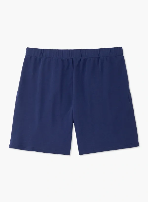 YONEX 15285EX VA Unisex SHORTS  (KNIT)-Dark Blue