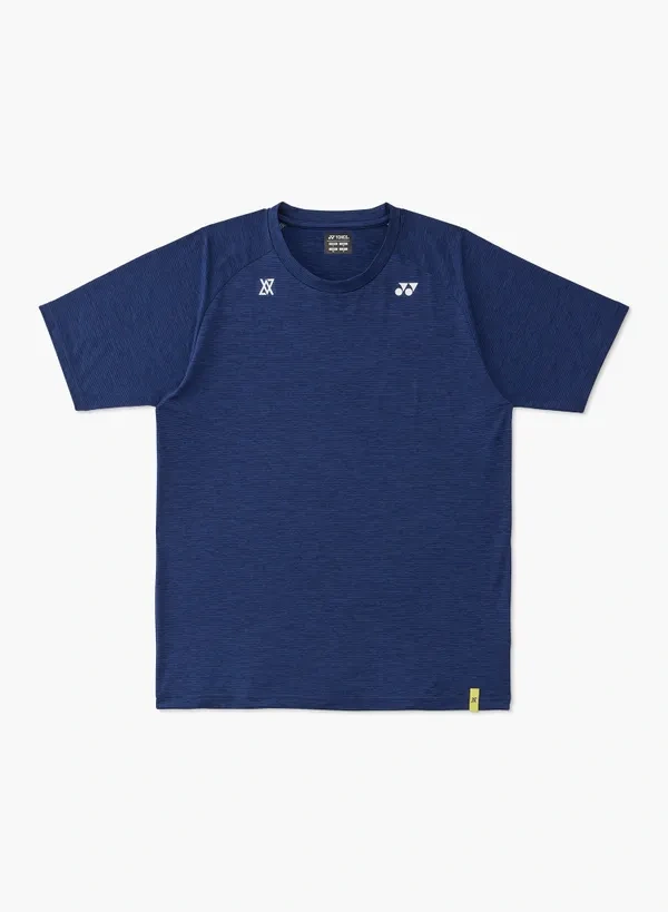YONEX 16936EX VA Unisex TSHIRT (KNIT)-Dark Blue