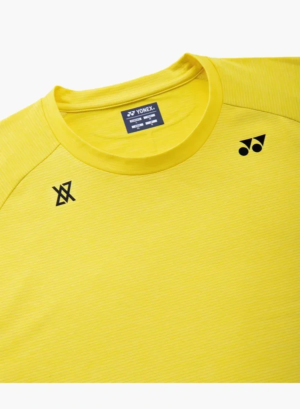 YONEX 16936EX VA Unisex TSHIRT (KNIT)-Laser Yellow