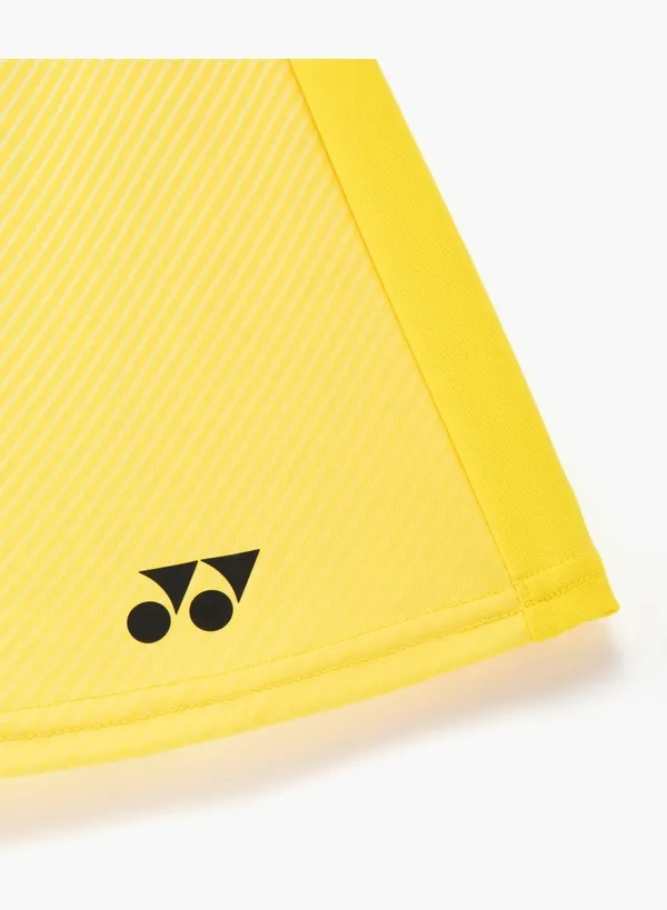 YONEX 26226EX VA WOMENS SKIRT (WITH INNER SHORTS)(KNIT)-Laser Yellow
